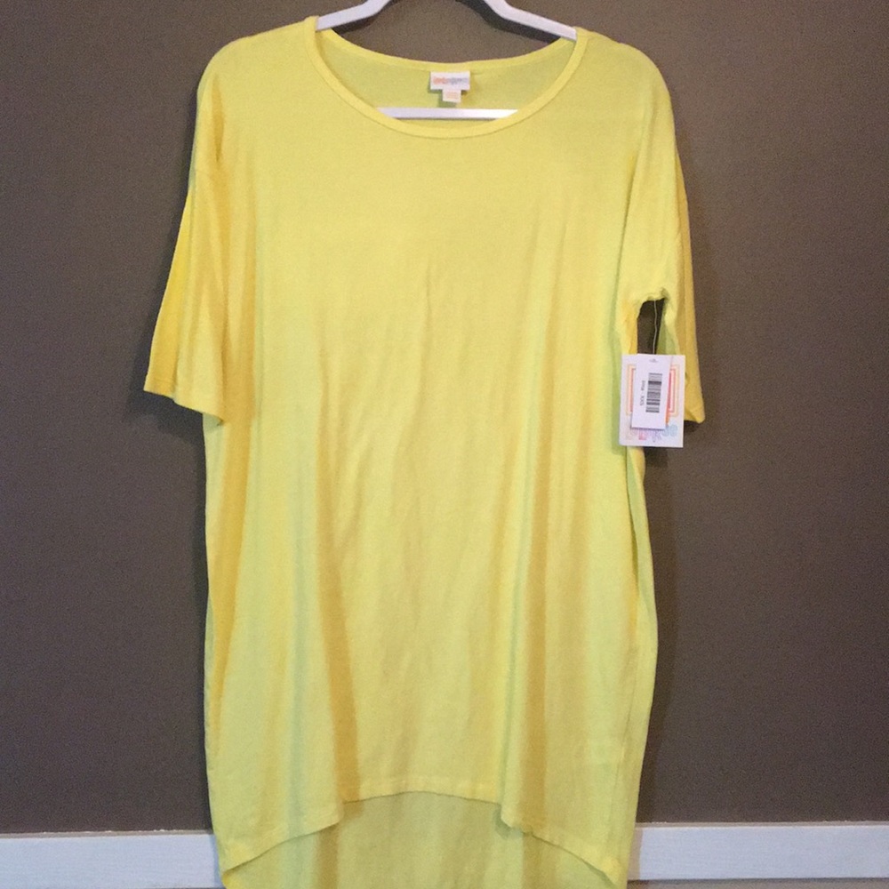 Bright yellow xxs Irma tunic